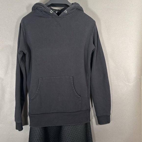 The Kooples Sport Black Hoodie with Integrated Skirt, From Movie Wardrobe - Picture 7 of 7